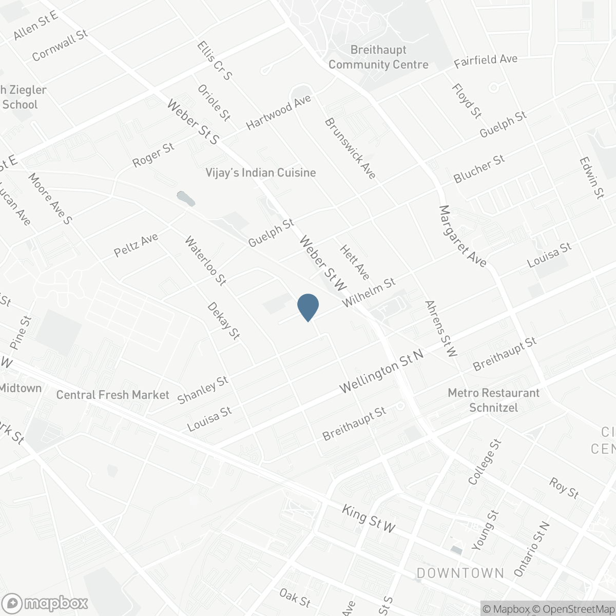 430-432 W DUKE Street W, Kitchener, Ontario N2H 3Y8